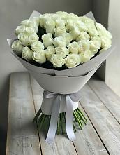 Букет 35 Белых роз в Нестерово
