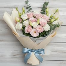 Букет цветов из:  Лизиантусы #REPLACE_PRED# Нестерово