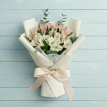 Букет цветов из:  Альстромерии в Нестерово
