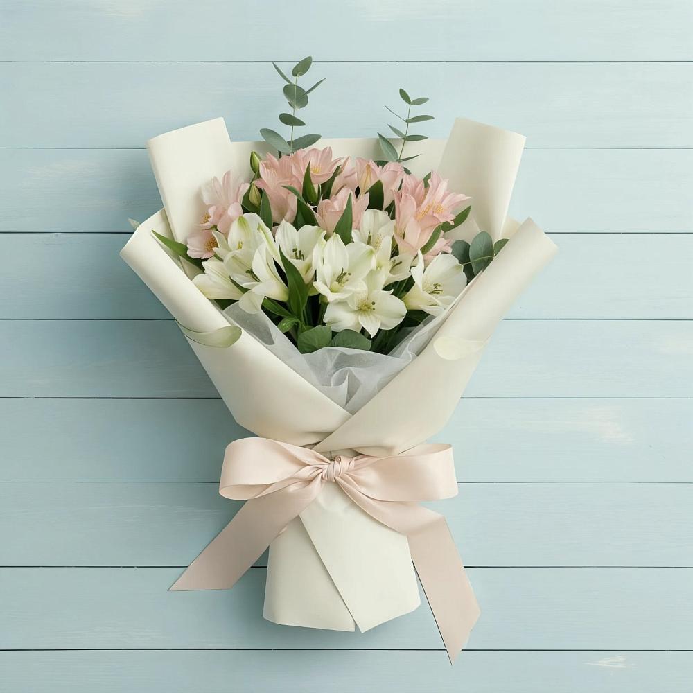 Букет цветов из: Альстромерии в Нестерово