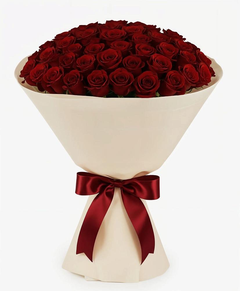 Букет 101 Бордовая роза Блэк Бакарра в Нестерово