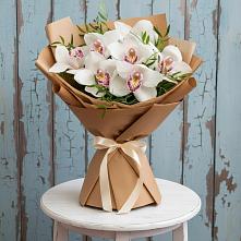Букет цветов из:  Орхидеи и Розы #REPLACE_PRED# Нестерово